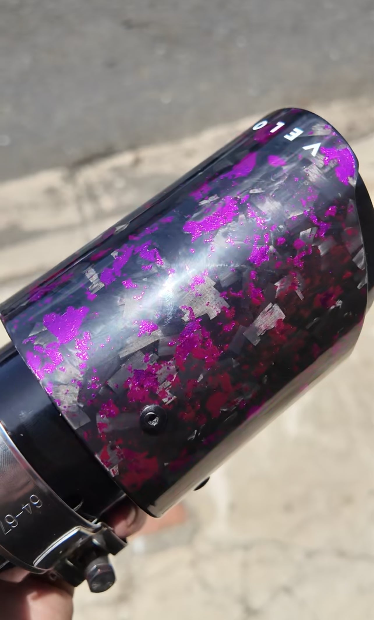 VELOZI (2PCS) Single Tip Forged Violet