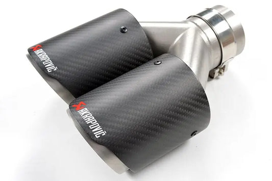 Dual Tip Akrapovic Carbon Fiber “Matte”