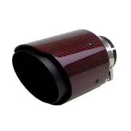 Single Tip (2PCS) Carbon Fiber “RED” Akrapovic