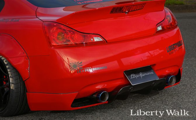 LB★Nation Works Infiniti G37 Body Kit | Liberty Walk