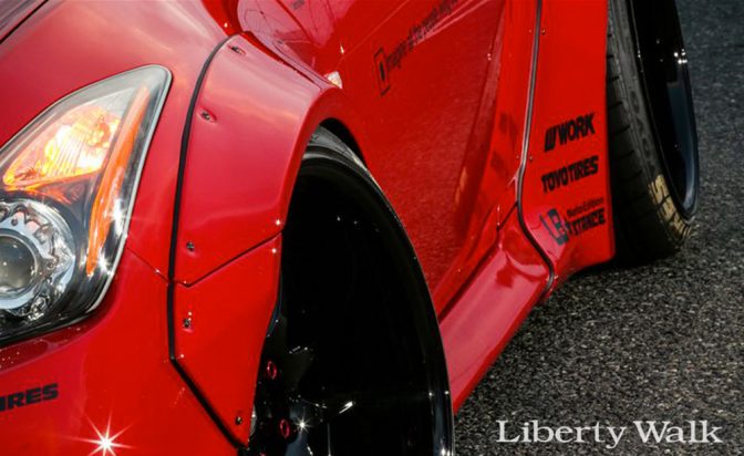 LB★Nation Works Infiniti G37 Body Kit | Liberty Walk