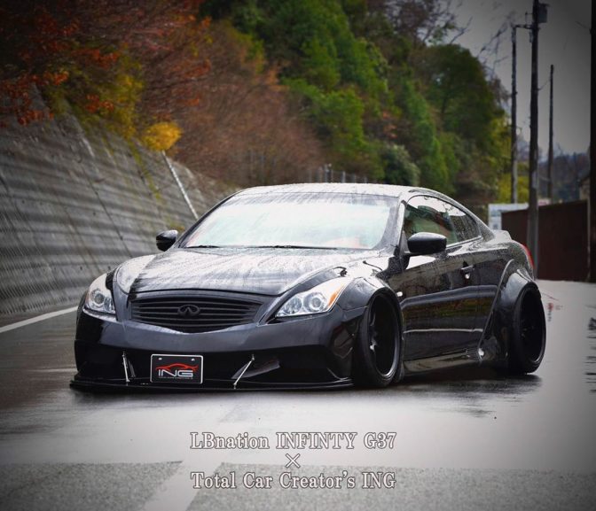 LB★Nation Works Infiniti G37 Body Kit | Liberty Walk